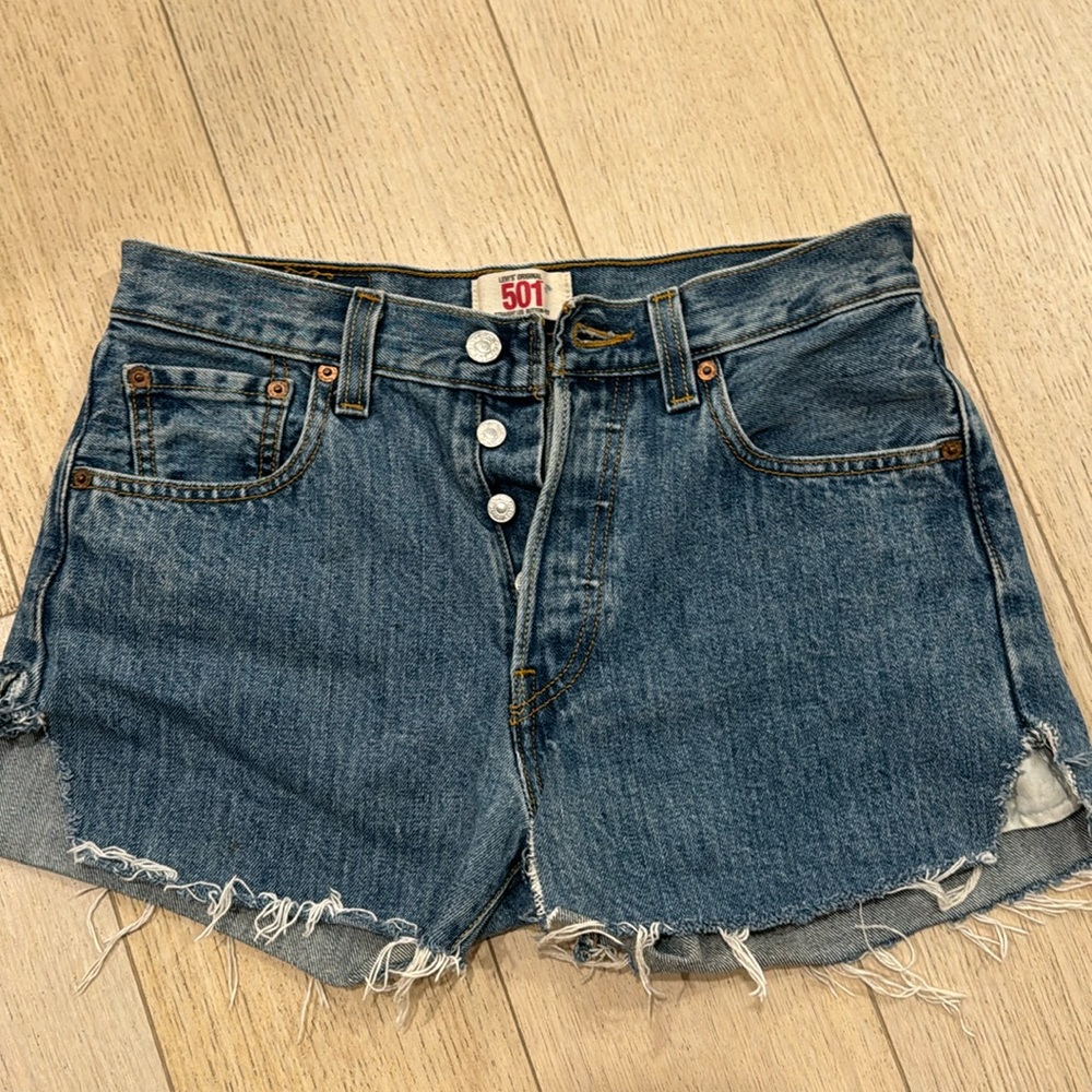 Vintage 501 Levis jeans shorts